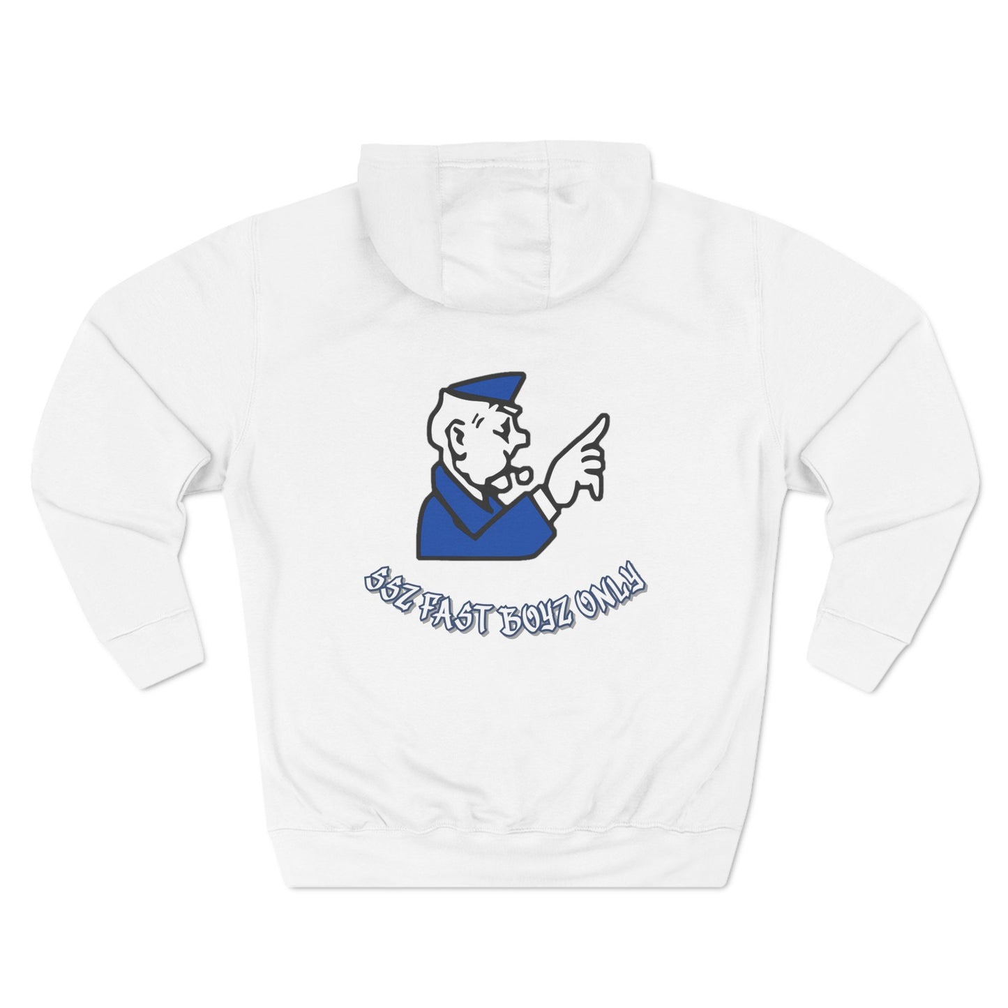 SSZ Fast Boyz Only Hoodie - White Version