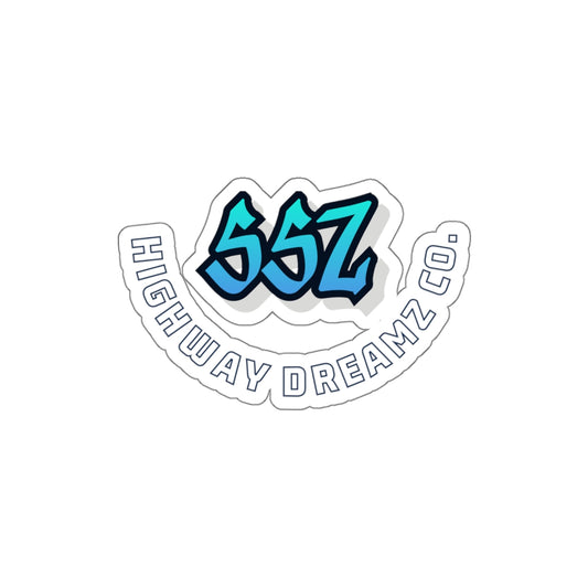 SSZ Blue Highway Dreamz Sticker